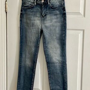Judy Blue acid wash relaxed fit jeans 7/28